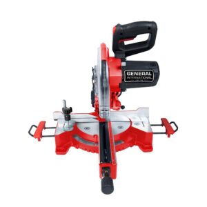 General International 15 Amp 10 in. Sliding Miter Saw with Laser Guidance System