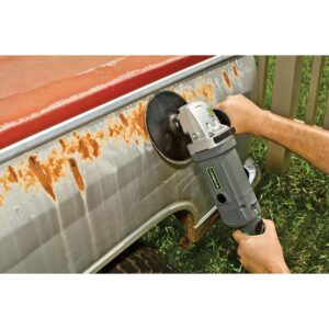 Genesis 11 Amp 7 in. Variable Speed Sander/Polisher with Sanding Disc and Dual-Position Assist Handle and 3 Pads