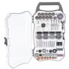 Genesis Universal Rotary Tool Accessory Set with Durable Carrying Case (208-Piece)