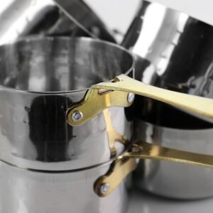 Gibson Home Lannister 0.4 qt. Stainless Steel Sauce Pan 6-Pack