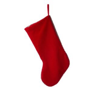 Glitzhome 21.00 in. H Polyester Gnome Hooked Stocking