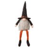 Glitzhome 20 in. H Halloween Fabric Gnome Sitter Decor
