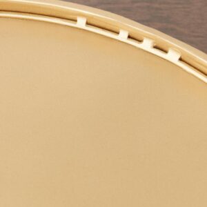 Home Decorators Collection Home Decorators Collection Gold Metal Decorative Round Mirror Tray