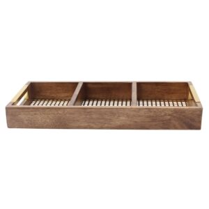 Kate and Laurel Hanneli Gold Decorative Tray