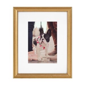 Kate and Laurel Adlynn Gold Picture Frames (Set of 10)
