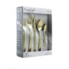 MegaChef Baily 20-Piece Light Gold Stainless Steel Flatware Set (Service for 4)