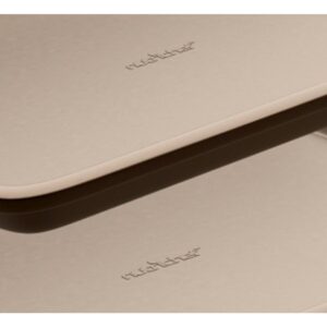 NutriChef 2-Piece Steel Large and Medium Nonstick Oven Baking Sheet Set