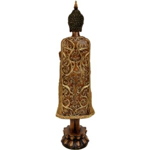 Oriental Furniture Oriental Furniture 20 in. Standing Thai Buddha Decorative Statue