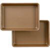 Wilton 9 in. x 13 in. Ceramic-Coated Non-Stick Oblong Pan (Set of 2)