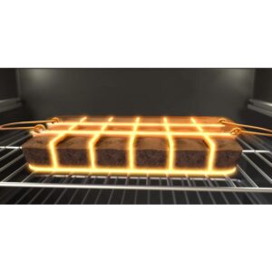 Gotham Steel Brooklyn Brownie Non-Stick Baking Pan with Built-in Slicer (18-Brownies Capacity)