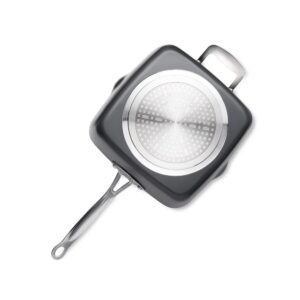 Gotham Steel 9.5 in. Ti-Ceramic Non-Stick Deep Square Fry Pan Set (4-Piece )