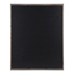 DesignOvation Gallery 16x20 matted to 8x10 Gray Picture Frame Set of 2