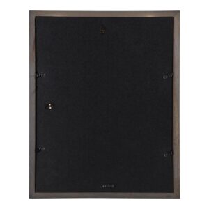 DesignOvation Gallery 11x14 matted to 8x10 Gray Picture Frame Set of 4