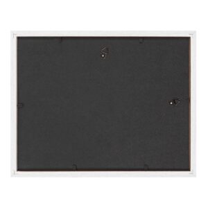 Kate and Laurel Gibson 8.5 in. x 11 in. Gray/White Picture Frames (Set of 4)