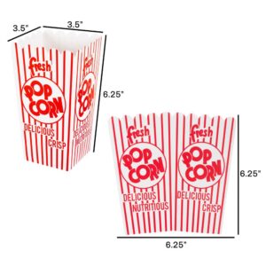 Great Northern 32 oz. Open Top Movie Theater Popcorn Boxes (100-Count)