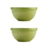 Mason Cash In The Forest Hedge Hog Green Mixing Bowl (Set of 2)