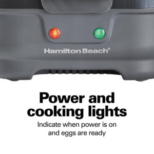 Hamilton Beach Eggbites 2-Egg Grey Egg Bite and Poached Egg Maker