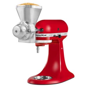 KitchenAid All Metal Grey Grain Mill Attachment for KitchenAid Stand Mixer
