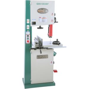 Grizzly Industrial 17" 2 HP Extreme-Series Bandsaw with Cast-Iron Trunnion & Foot Brake Micro-Switch