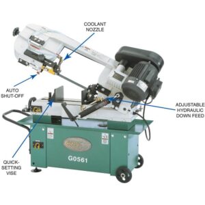 Grizzly Industrial 7" x 12" Metal Cutting Bandsaw