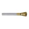 Gyros 1/4 in. Diameter High Speed Inverted Taper Shaped Steel Cutter