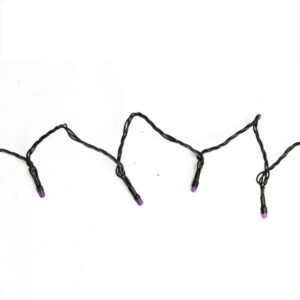 Northlight 5 in. LED B/O Purple Micro Halloween Lights (15-Set)