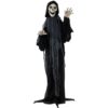 Haunted Hill Farm 5 ft. Animatronic Grim Reaper Halloween Prop