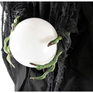 Haunted Hill Farm 6.5 ft. Animatronic Wicked Witch Halloween Prop