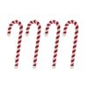 Haute Decor 9 in. Candy Cane Large Version Stocking Holder (4-Pack)