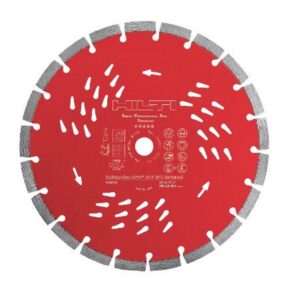 Hilti DCH 300-X 12 in. Electric Hand Held Diamond Saw Kit with EQD SPX Universal Blade and Twist Lock