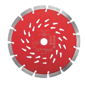 Hilti 12 in. 23 Amp Corded Hand Held DCH 300-X Diamond Cutting Saw with EQD SPX Masonry Blade and Twist Lock