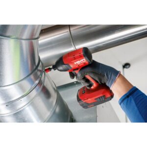 Hilti 22-Volt Lithium-Ion 1/4 in. Hex Brushless Cordless SID 4 Impact Driver Kit with (2) 22/4.0 Batteries, Charger and Bag