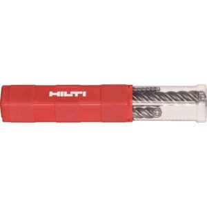 Hilti 6 Amp 120-Volt Corded SDS-Plus TE-7C Concrete Rotary Hammer Drill with Flat Chisel and TE-CX M4 Bit Set