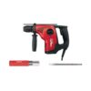 Hilti 6 Amp 120-Volt Corded SDS-Plus TE-7C Concrete Rotary Hammer Drill with Flat Chisel and TE-CX M4 Bit Set