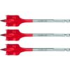 Hilti 3/8 in. x 6 in. High Speed Wood Spade Bits (3-Piece)