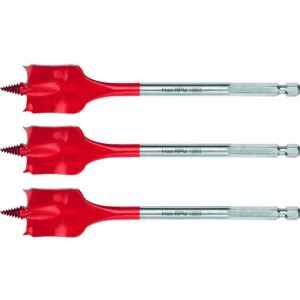 Hilti 1-1/2 in. x 6 in. High Speed Wood Spade Bits (3-Piece)