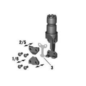 Hilti Metal CN Rectangular Replacement Die for Hilti SPN 6 Cordless Nibblers