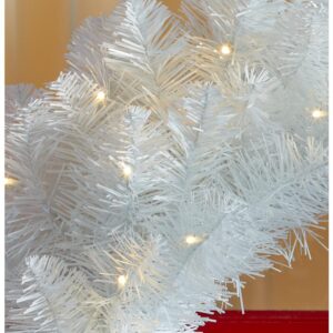 Home Accents Holiday 30 in. Uptown Pre-Lit LED Artificial Christmas Wreath with 136 Tips and 50 Warm White Micro Dot Lights