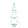 Home Accents Holiday 6 ft Green Twinkling Mini LED Tube Silhouette Tree