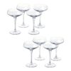 Home Decorators Collection Genoa 11.25 oz. Lead-Free Crystal Coupe Cocktail Glasses (Set of 8)