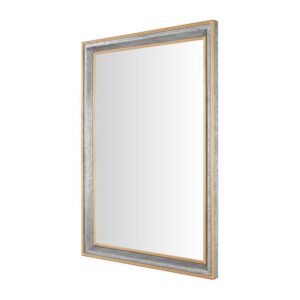 Home Decorators Collection Large Rectangle Galvanized Antiqued Farmhouse Accent Mirror (41 in. H x 28 in. W)
