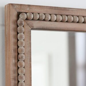 Home Decorators Collection Large Rectangle Brown Antiqued Classic Accent Mirror (41 in. H x 23 in. W)