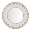Home Decorators Collection Medium Round Ivory Antiqued Classic Accent Mirror (32 in. Diameter)