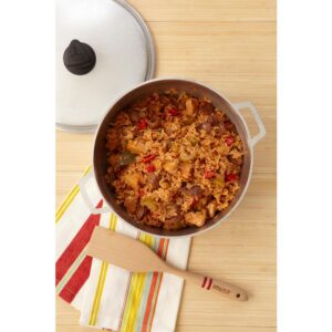 IMUSA 11.6 qt. Cast Aluminum Caldero with Natural Finish