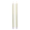 Northlight Set 2-Ivory Flameless Taper Christmas Candles 12 in.