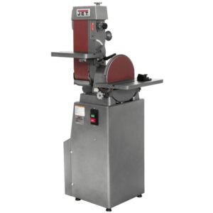 Jet 6 in. x 48 in. Industrial Combination Belt and 12 in. Disc Finishing Machine