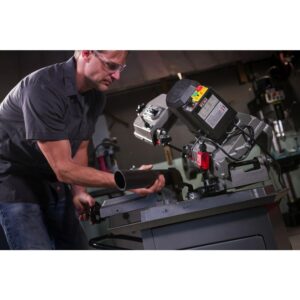 Jet HBS-56MVS 5 in. x 6 in. 0.5 HP 115-Volt Variable Speed Mitering Horizontal Bandsaw