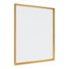 Kate and Laurel Calter Gold Dry Erase Board Memo Board