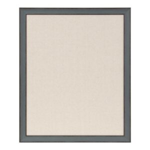 Kate and Laurel Kenwick Gray Pinboard Memo Board