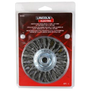 Lincoln Electric 4 in. Knotted Wire Wheel Brush